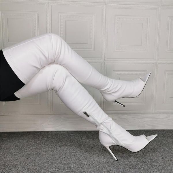 boots handmade fashion women winter over the knee thin high heels nice peep toe gorgeous party shoes us size 5-15, Black
boots handmade fashion women winter over the knee thin high heels nice peep toe gorgeous party shoes us size 5-15, Black