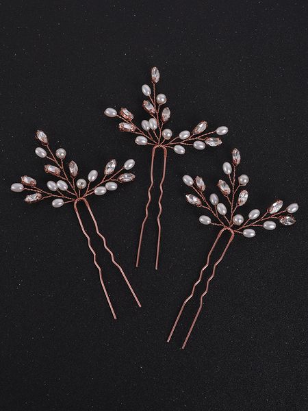 trendy rose gold 3pcs wedding hair pins tiara headdresses for hair jewelry bride accessories fascinator, Silver
trendy rose gold 3pcs wedding hair pins tiara headdresses for hair jewelry bride accessories fascinator, Silver