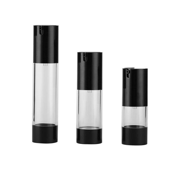storage bottles & jars 24 x 15ml 30ml 50ml empty black lotion cream airless pump cosmetics container with travel bottle
storage bottles & jars 24 x 15ml 30ml 50ml empty black lotion cream airless pump cosmetics container with travel bottle