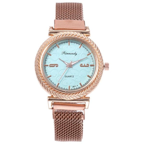 wristwatches drop 2021 brand watch women quartz leather ladies bracelet luxury wrist casual relogio femenino gift 9, Slivery;brown
wristwatches drop 2021 brand watch women quartz leather ladies bracelet luxury wrist casual relogio femenino gift 9, Slivery;brown
