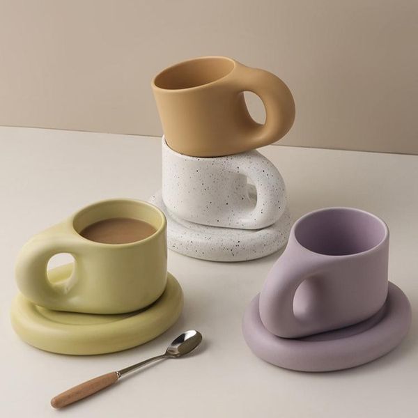 couple mugs ceramics personality creative handle heat resistant coffee breakfast durable kubek drinkware dk50mg
couple mugs ceramics personality creative handle heat resistant coffee breakfast durable kubek drinkware dk50mg