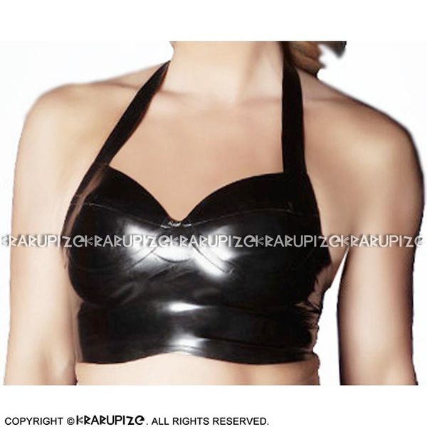 camisoles & tanks black halter latex crop with glued breast rubber bra lingerie brassieres clothes yf-0209, Black;white
camisoles & tanks black halter latex crop with glued breast rubber bra lingerie brassieres clothes yf-0209, Black;white