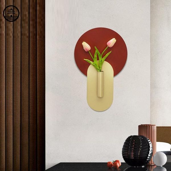 ta nordic art iron hanging wall vase dried flower arrangement creative alloy craft home decoration living room r6324 vases
ta nordic art iron hanging wall vase dried flower arrangement creative alloy craft home decoration living room r6324 vases