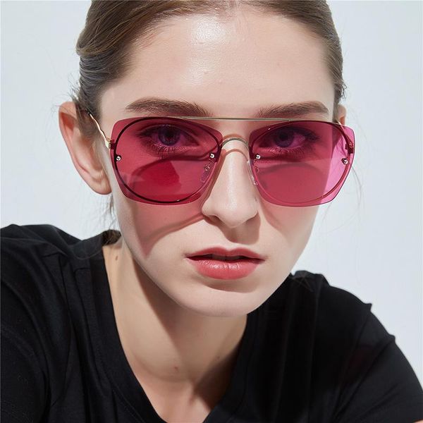 sunglasses 2021 metal bezel-less european and american fashion women four square frame glasses harajuku large, White;black
sunglasses 2021 metal bezel-less european and american fashion women four square frame glasses harajuku large, White;black