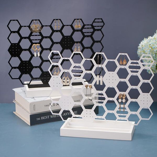 jewelry pouches, bags fashion honeycomb type stud display holder earring bracket necklace earrings storage cost effective, Pink;blue
jewelry pouches, bags fashion honeycomb type stud display holder earring bracket necklace earrings storage cost effective, Pink;blue