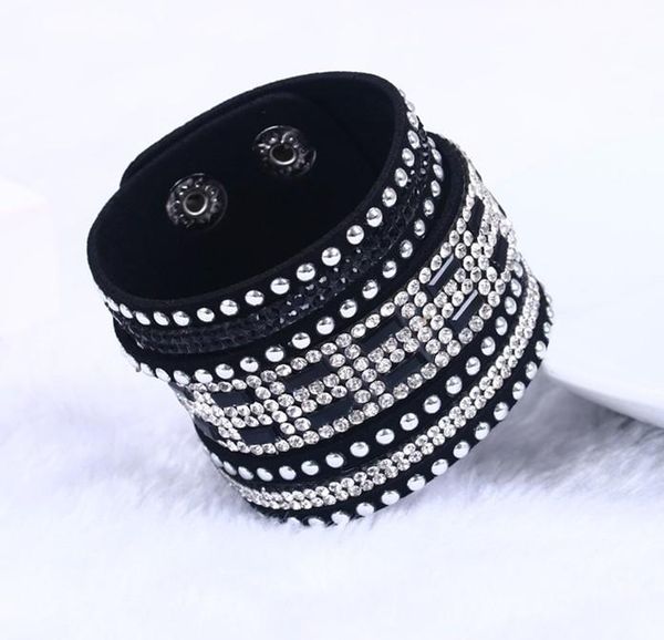 tennis 1pc mix colours handmade velvet bracelet bling rhinestone wrap leather drill bangle, Golden;silver
tennis 1pc mix colours handmade velvet bracelet bling rhinestone wrap leather drill bangle, Golden;silver