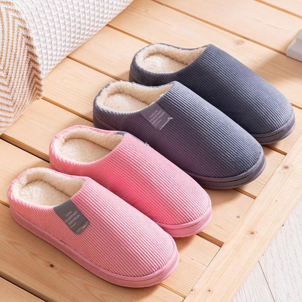 slippers cotton female winter home thick bottom non-skid indoor couples floor warm male ajt1, Black
slippers cotton female winter home thick bottom non-skid indoor couples floor warm male ajt1, Black
