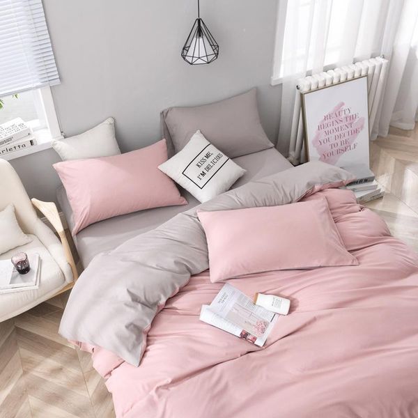 bedding sets northern europe duvet cover fitted bed sheets and pillowcase 4 pcs set solid colors single twin full king size
bedding sets northern europe duvet cover fitted bed sheets and pillowcase 4 pcs set solid colors single twin full king size