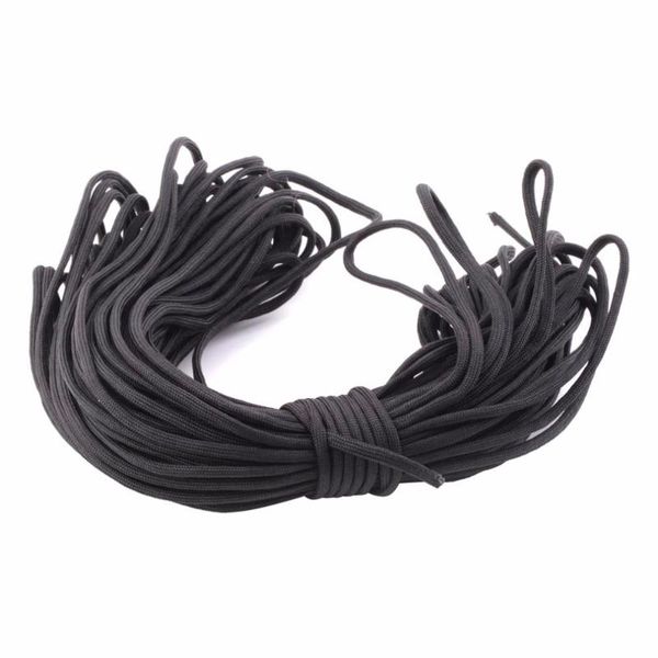 1set black 550 type iii 7 strand parachute paracord cord lanyard mil spec core 100ft outdoor gadgets
1set black 550 type iii 7 strand parachute paracord cord lanyard mil spec core 100ft outdoor gadgets