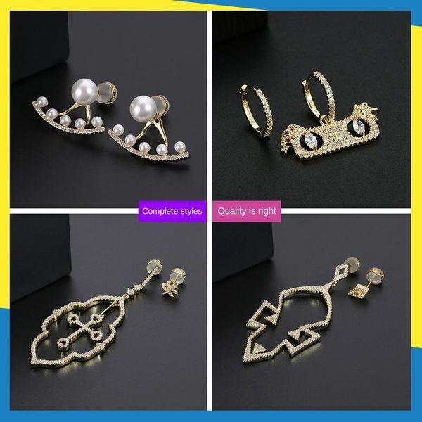 gold color lucky hand asymmetric mask earrings smile pearl temperament wild kitten cross lady brand jewelry stud, Golden;silver
gold color lucky hand asymmetric mask earrings smile pearl temperament wild kitten cross lady brand jewelry stud, Golden;silver