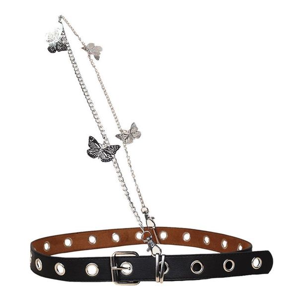 belts retro street butterfly belt waist chain hip hop crochet pants trousers decorative women dress decor accessories, Black;brown
belts retro street butterfly belt waist chain hip hop crochet pants trousers decorative women dress decor accessories, Black;brown