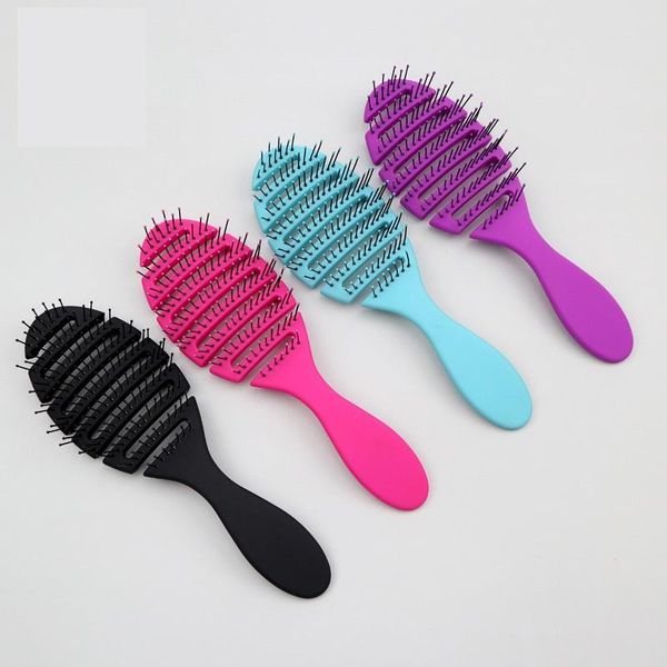 hair brushes drewti wet dry brush,curved comb, massage comb fluffy shape, ribs curling comb,can be used on for easy detangling, Silver
hair brushes drewti wet dry brush,curved comb, massage comb fluffy shape, ribs curling comb,can be used on for easy detangling, Silver