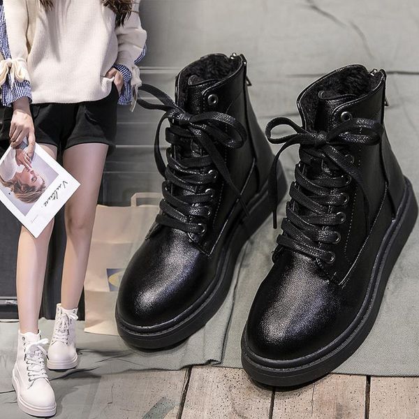 boots ankle for women shoes woman sneakers snow solid black leather winter lace up plus size botas mujer
boots ankle for women shoes woman sneakers snow solid black leather winter lace up plus size botas mujer