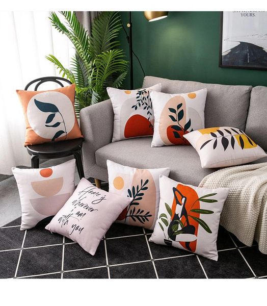 cushion/decorative pillow morandi abstract plant cover 45x45 super soft and short plush home decoration living room sofa cushion
cushion/decorative pillow morandi abstract plant cover 45x45 super soft and short plush home decoration living room sofa cushion