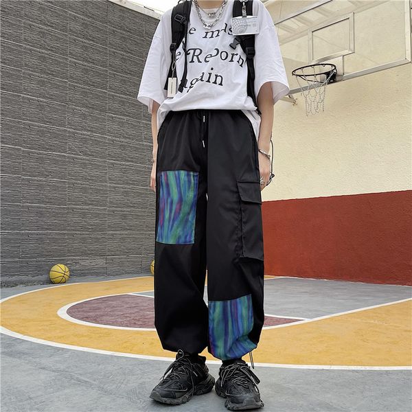 men's pants colorful gradient multi pocket casual loose cargo joggers sweatpants streetwear black color trousers size m-xl 8xh2
men's pants colorful gradient multi pocket casual loose cargo joggers sweatpants streetwear black color trousers size m-xl 8xh2