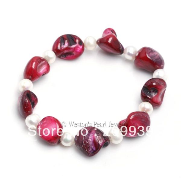 huij 0071 handmade white cultured pearl multicolor mother of shell stretchy bracelet link, chain, Black
huij 0071 handmade white cultured pearl multicolor mother of shell stretchy bracelet link, chain, Black