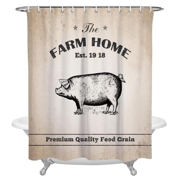 shower curtains farm brown pig grain feed waterproof fabric curtain polyester bathroom decoration accessories cortinas
shower curtains farm brown pig grain feed waterproof fabric curtain polyester bathroom decoration accessories cortinas