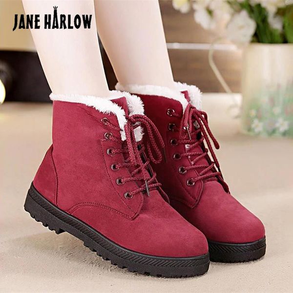 boots snow 2021 winter plush women's botas de mujer flat ankle lace-up women shoes, Black
boots snow 2021 winter plush women's botas de mujer flat ankle lace-up women shoes, Black