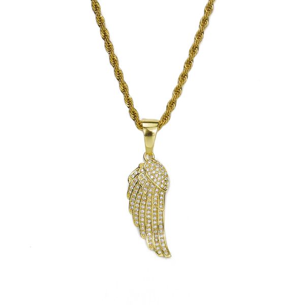 angel feather wings copper cz charms pendant men necklace stainlsteel twist chain necklaces & pendants for men women jewelry x0707, Silver
angel feather wings copper cz charms pendant men necklace stainlsteel twist chain necklaces & pendants for men women jewelry x0707, Silver