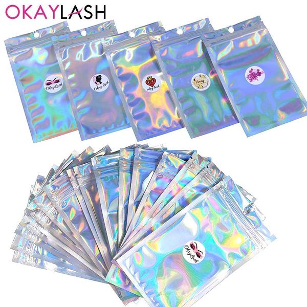 false eyelashes okaylash custom label wholesale 100/50pcs empty holigraphic eyelash packaging bag faux lashes neon packing storage box in bu
false eyelashes okaylash custom label wholesale 100/50pcs empty holigraphic eyelash packaging bag faux lashes neon packing storage box in bu
