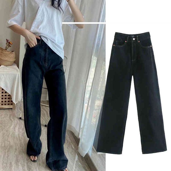 women's shorts za 2021 spring fashion new tricolor loose jeans high waist sash decoration straight pants casual streetwea zssa, White;black
women's shorts za 2021 spring fashion new tricolor loose jeans high waist sash decoration straight pants casual streetwea zssa, White;black