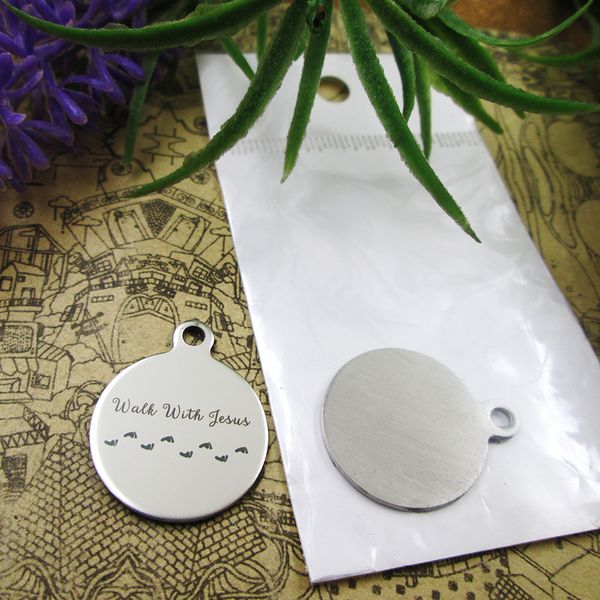 40pcs--stainless steel charms"walk with jesus" more style choosing diy pendants fo necklace, Bronze;silver
40pcs--stainless steel charms"walk with jesus" more style choosing diy pendants fo necklace, Bronze;silver