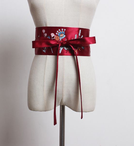 embroidered waistb with wide waistb, japanese style wind butterfly end waist skirt, overcoat and women's decorative beltp1kz, Black;brown
embroidered waistb with wide waistb, japanese style wind butterfly end waist skirt, overcoat and women's decorative beltp1kz, Black;brown