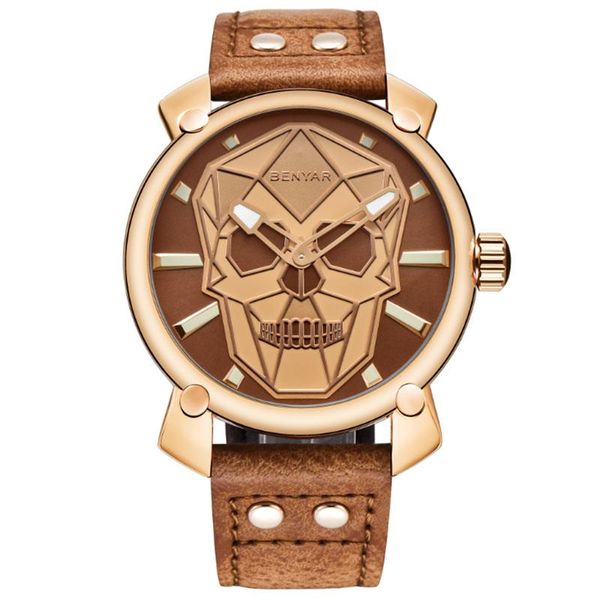 wristwatches benyar 2021 rose gold trend mens watch quartz movement brown leather strap male clock round case special boy wristwatch a521, Slivery;brown
wristwatches benyar 2021 rose gold trend mens watch quartz movement brown leather strap male clock round case special boy wristwatch a521, Slivery;brown
