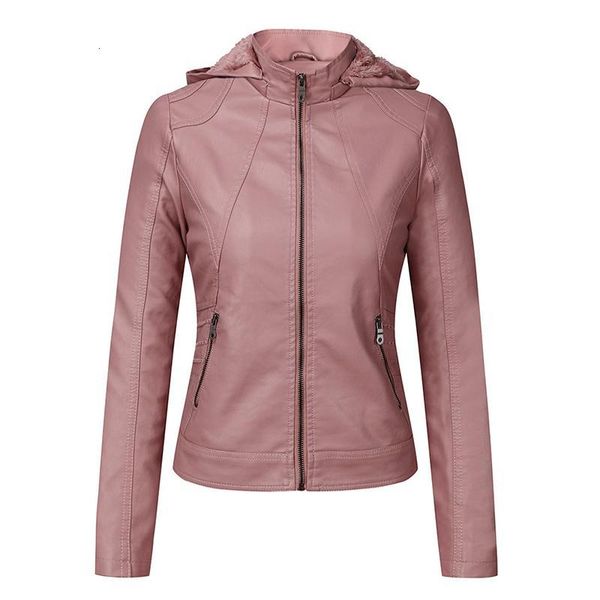 women's leather & faux jackets for women winter plus velvet hooded solid slim coat stand collar long sleeve hat detachable clothing ylr, Black
women's leather & faux jackets for women winter plus velvet hooded solid slim coat stand collar long sleeve hat detachable clothing ylr, Black