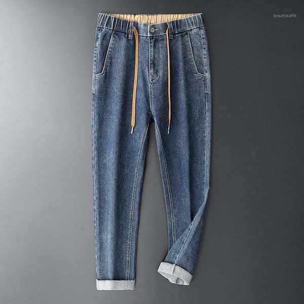 men's jeans brand denim for men 2021 autumn cotton loose straight clothes soft thick casual ankle-length mens pants, Blue
men's jeans brand denim for men 2021 autumn cotton loose straight clothes soft thick casual ankle-length mens pants, Blue