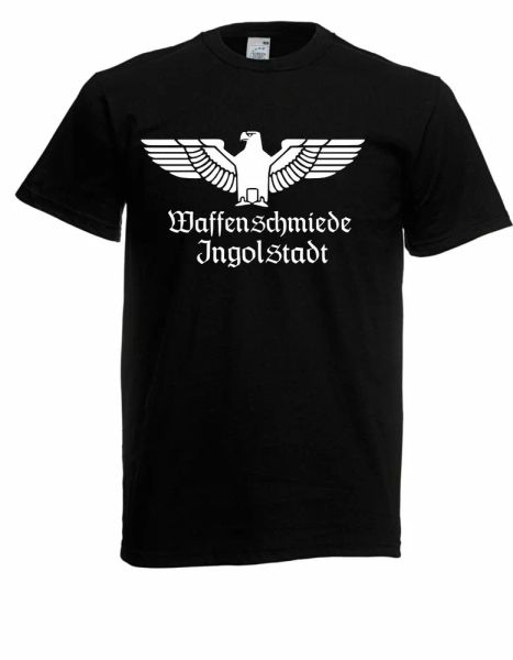 t-shirt-arms company ingolstadt (t-shirt/car/tuning), White;black
t-shirt-arms company ingolstadt (t-shirt/car/tuning), White;black