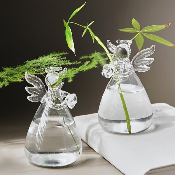 vase glass angel shape flower plant device cute arranging utensils home decor for indoor office vases
vase glass angel shape flower plant device cute arranging utensils home decor for indoor office vases
