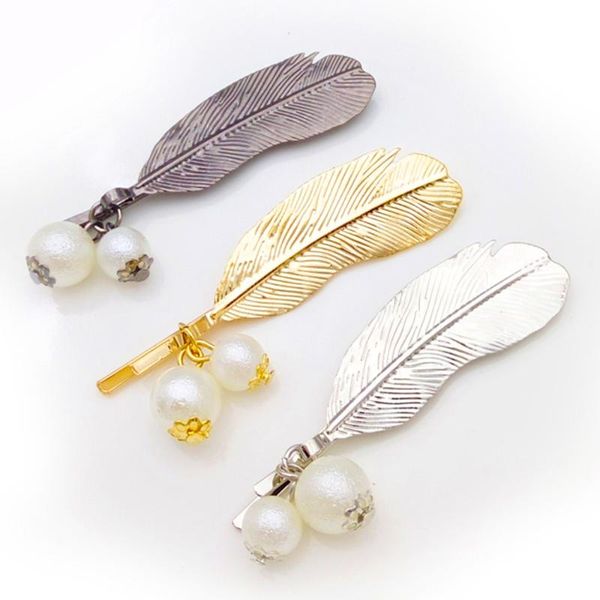 hair clips & barrettes selling jewelry retro vintage feather pearl bangs clip hairpin word birthday gift wholesale, Golden;silver
hair clips & barrettes selling jewelry retro vintage feather pearl bangs clip hairpin word birthday gift wholesale, Golden;silver