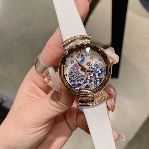 wristwatches holy white women elegant princess peacock watches handmade enamel phoenix watch animal wrist crystals leather montre 3bar, Slivery;brown
wristwatches holy white women elegant princess peacock watches handmade enamel phoenix watch animal wrist crystals leather montre 3bar, Slivery;brown