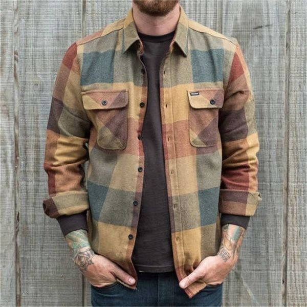 fashion print buttoned jacket autumn mens 2022 casual slim turn-down collar coats for men vintage plaid outerwear streetwear 211214, Black;brown
fashion print buttoned jacket autumn mens 2022 casual slim turn-down collar coats for men vintage plaid outerwear streetwear 211214, Black;brown