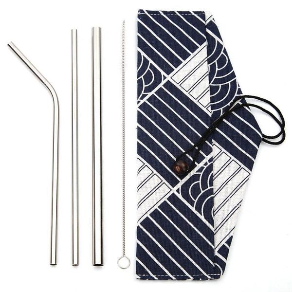 drinking straws 3/5pcs reusable metal 304 stainless steel sturdy bent straight straw with cleaning brush and bag bar party tool
drinking straws 3/5pcs reusable metal 304 stainless steel sturdy bent straight straw with cleaning brush and bag bar party tool