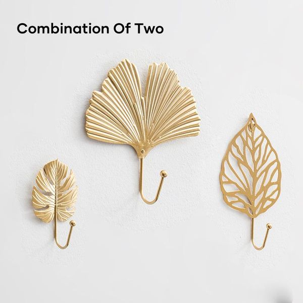 ly art leaf shape hook creatives golden coat storage rack wall decorative for home living room hooks & rails
ly art leaf shape hook creatives golden coat storage rack wall decorative for home living room hooks & rails