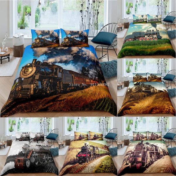 bedding sets 3d printing car train retro nostalgia transportation duvet cover luxury set twin king bedclothes home textile
bedding sets 3d printing car train retro nostalgia transportation duvet cover luxury set twin king bedclothes home textile