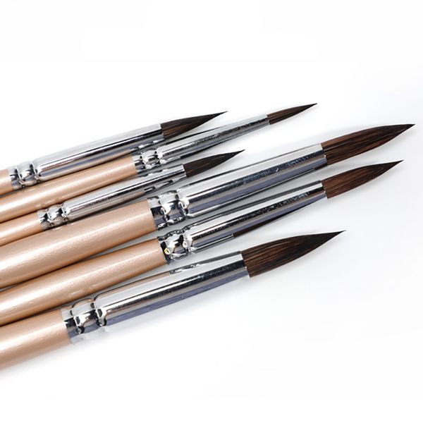 watercolor brush black marten animal hair 6 pcs round pointed watercolor painting brush set beginner student hand-painted
watercolor brush black marten animal hair 6 pcs round pointed watercolor painting brush set beginner student hand-painted