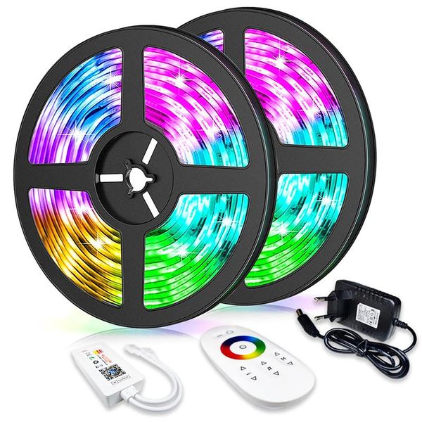 strips led strip lights rgb flexible ribbon tape fita bluetooth wifi remote control dc 12v backlight for bedroom
strips led strip lights rgb flexible ribbon tape fita bluetooth wifi remote control dc 12v backlight for bedroom