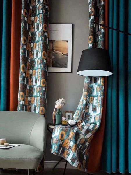 curtain & drapes american retro blackoout cloth chenile splicing luxury fashion window living room curtains home decoration custom
curtain & drapes american retro blackoout cloth chenile splicing luxury fashion window living room curtains home decoration custom