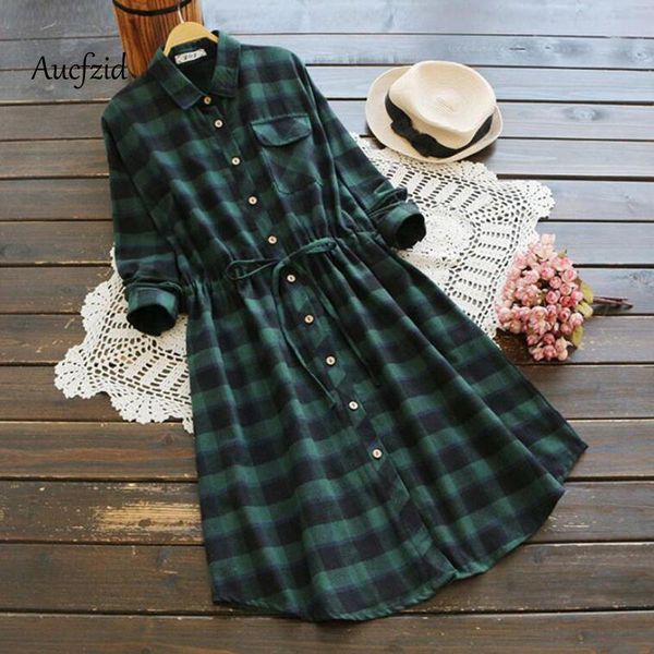 casual dresses aucfzid spring plaid tunic dress women vintage oversize female summer slim club long sleeve party a138, Black;gray
casual dresses aucfzid spring plaid tunic dress women vintage oversize female summer slim club long sleeve party a138, Black;gray
