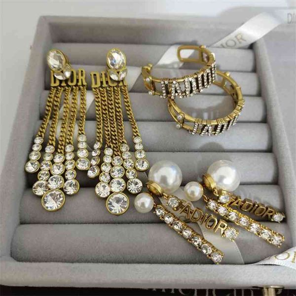 75% off outlet online tassel earrings pearl crystal stone letter earrings, Golden;silver
75% off outlet online tassel earrings pearl crystal stone letter earrings, Golden;silver