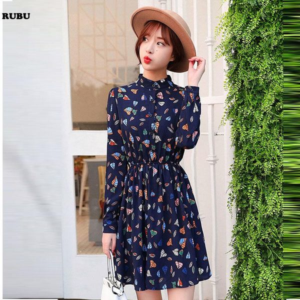 casual dresses 2021 korean women clothing floral print women spring black tie neck long flare sleeve a line dress, Black;gray
casual dresses 2021 korean women clothing floral print women spring black tie neck long flare sleeve a line dress, Black;gray