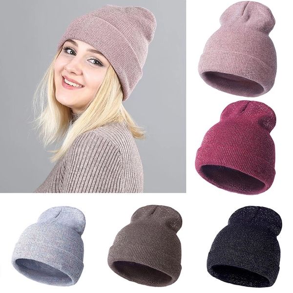 new shiny knitted hat women winter autumn crochet cap gold silver wire warm lady beanie hat, Blue;gray
new shiny knitted hat women winter autumn crochet cap gold silver wire warm lady beanie hat, Blue;gray