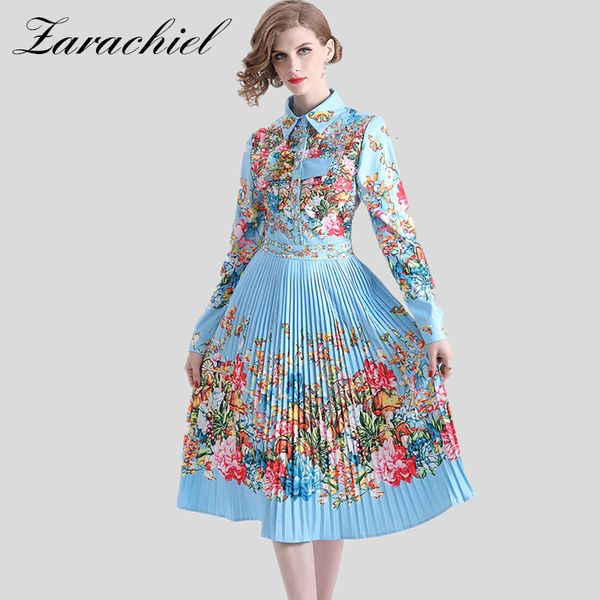 dresses autumn vintage turn down collar long sleeve sweet flower printed pleated female party midi women fashion tide, Black;gray
dresses autumn vintage turn down collar long sleeve sweet flower printed pleated female party midi women fashion tide, Black;gray
