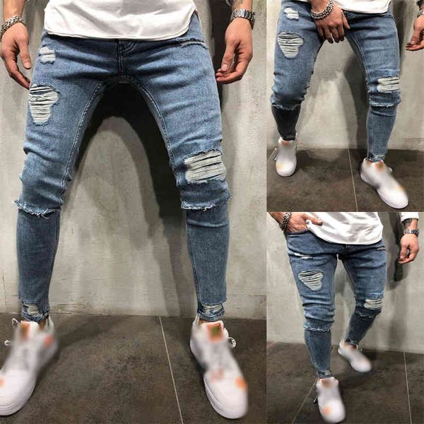 men's jeans blue jeans slim fit men ripped hole ny denim pencil pants male casual mid waist stretch distressed jeans men str
men's jeans blue jeans slim fit men ripped hole ny denim pencil pants male casual mid waist stretch distressed jeans men str