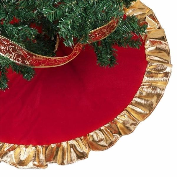 christmas decorations red tree skirt ruffle edge apron golden cloth ornament fabric year home decor
christmas decorations red tree skirt ruffle edge apron golden cloth ornament fabric year home decor