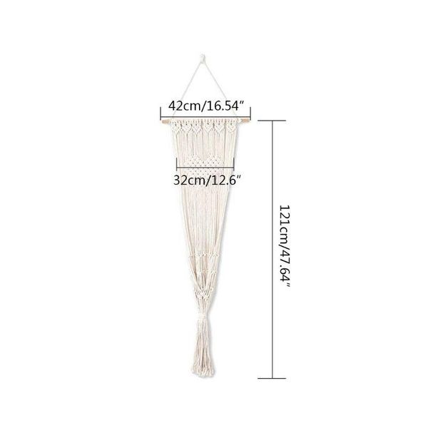 handwoven tapestry wall hanging macrame pet cat hammock bed swing home decor beds & furniture