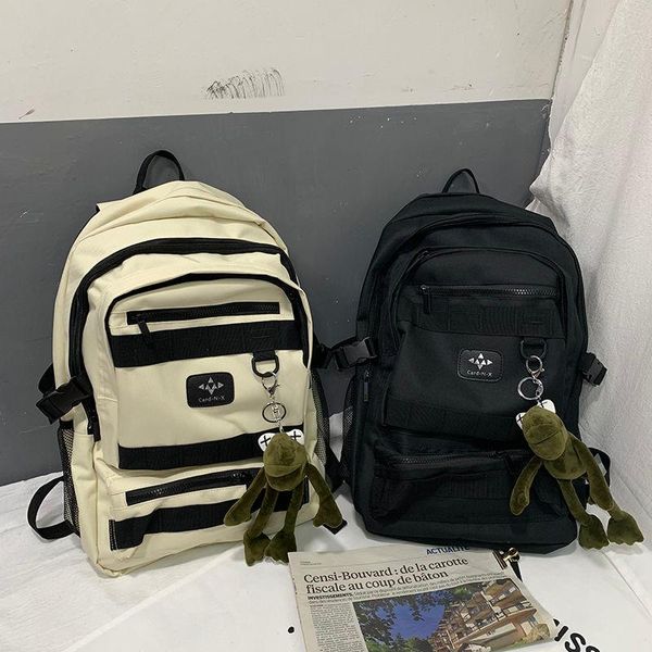 school bags teen boys for teenage girls student backpack men women bookbags big capacity black nylon college bag 2021
school bags teen boys for teenage girls student backpack men women bookbags big capacity black nylon college bag 2021